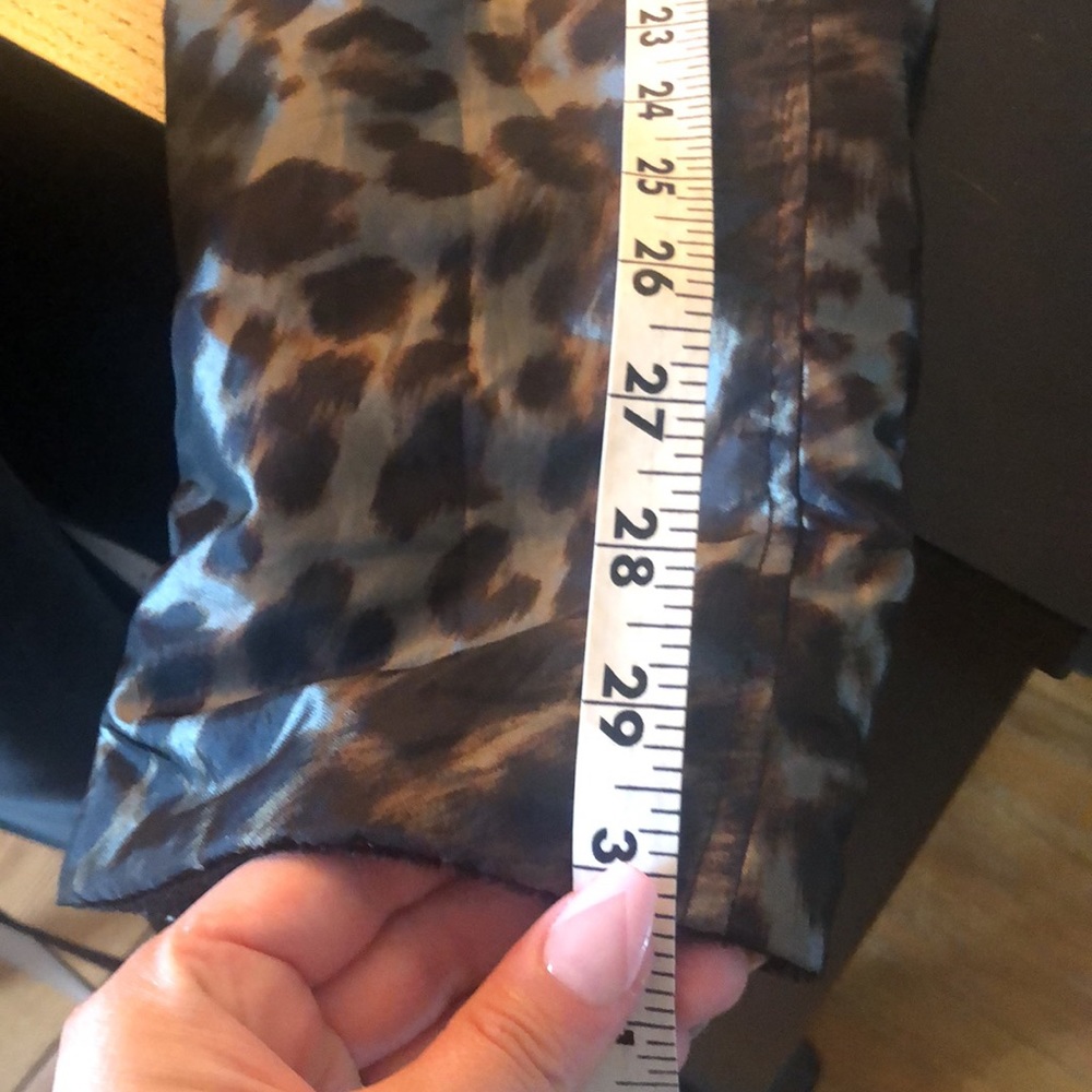 Dennis Basso Reversible Leopard Print Size Water … - image 7